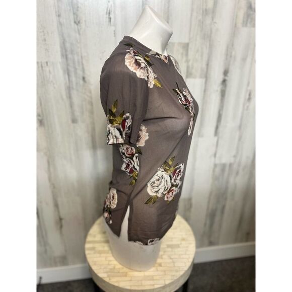 Mesh floral top - Picture 5 of 6